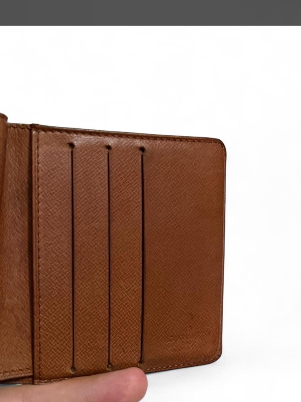 Louis Vuitton Brown Monogram Canvas Men's Wallet - Picture 6 of 7